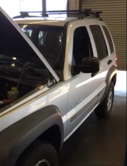 Coolant Leak in 2002 Jeep Liberty (Video)