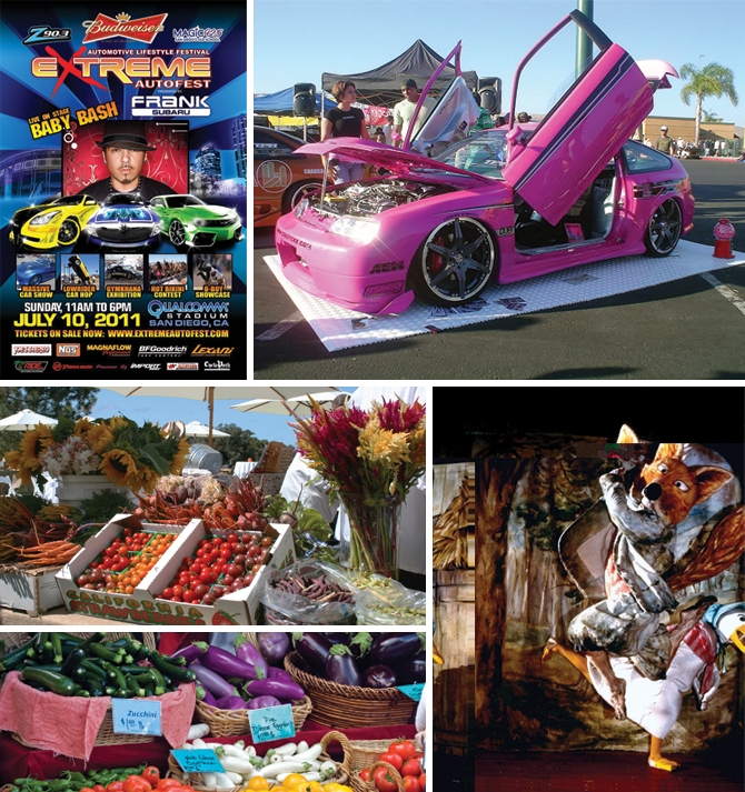 Jemima Puddle-Duck, Farmers’ Markets Galore & Extreme Autofest