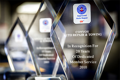 Certifications and Awards | Convoy Auto Repair